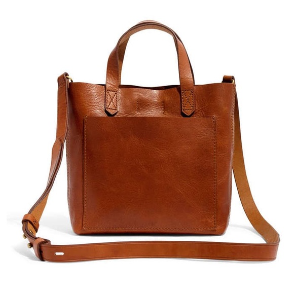 Madewell Handbags - Madewell Brown Small Transport Mini Crossbody
